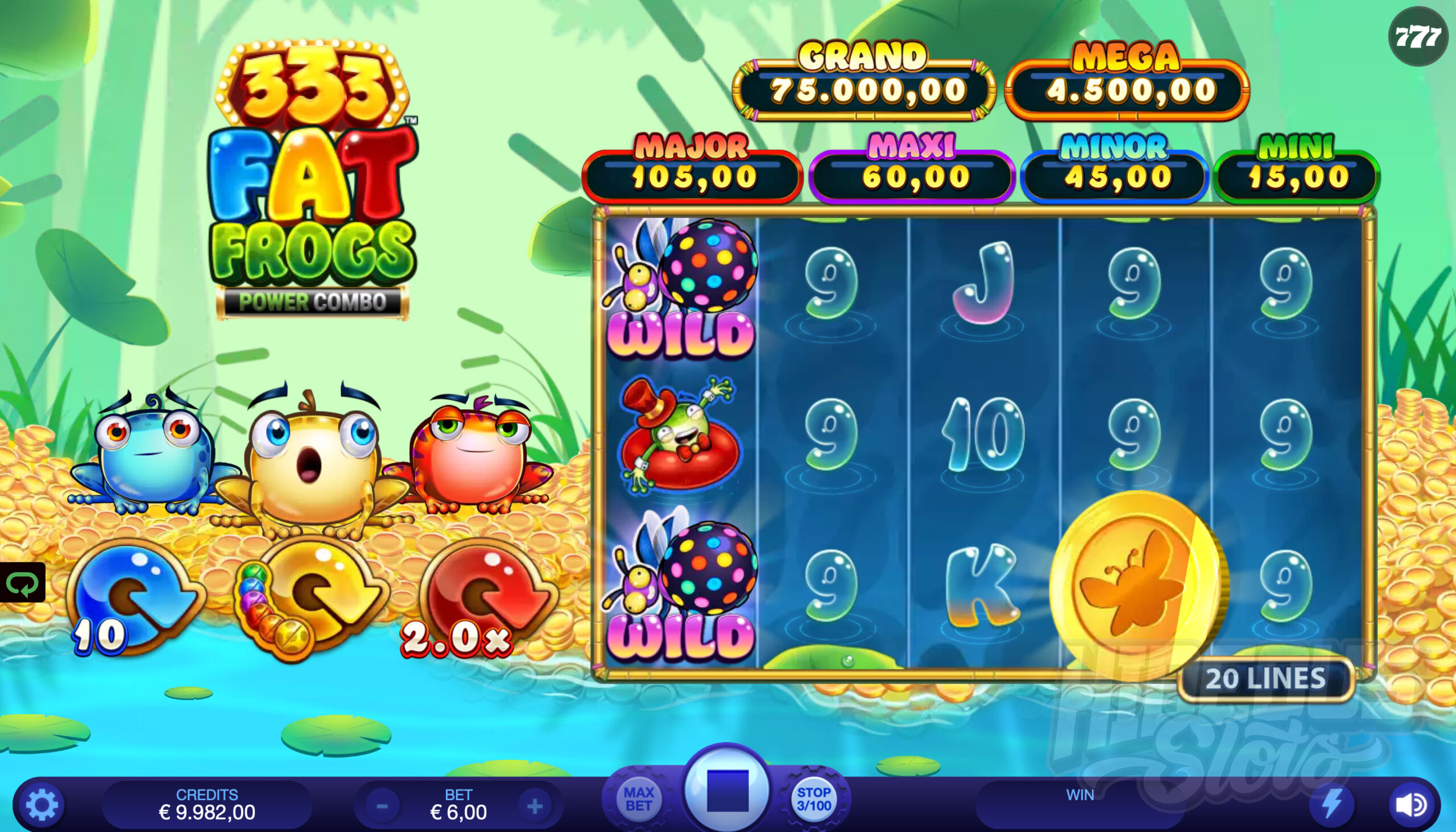 333 Fat Frogs Power Combo Slot Review pic 8